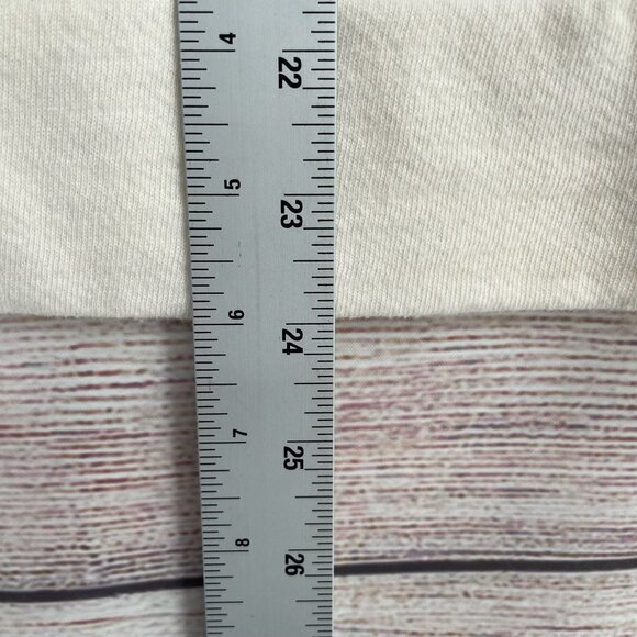 Lucky Lotus BOHO Embroidered Long Sleeve Sweater Women's Size XS‎ White/Blue/Red - Picture 7 of 7